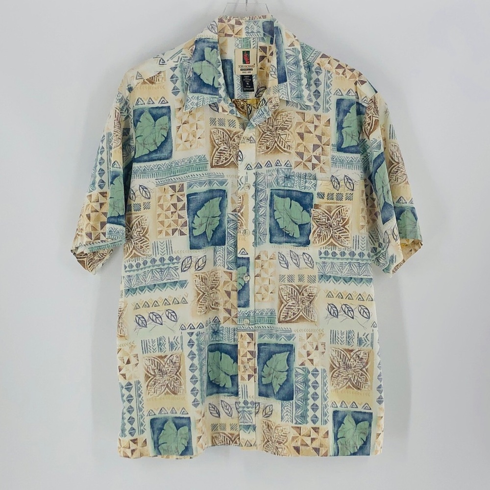 Tori Richard Honolulu Hawaiian Button Up Shirt